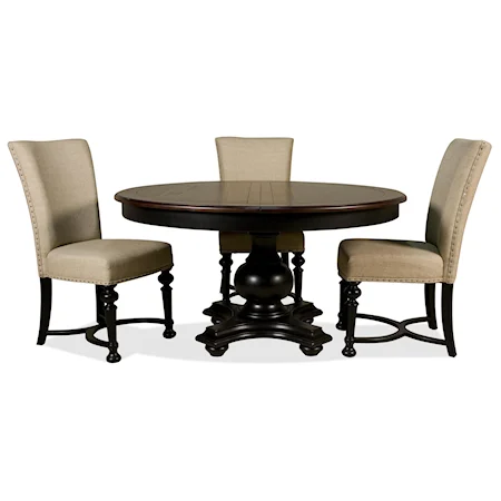 4 Piece Table & Chair Set